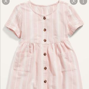 Old navy pink striped dress